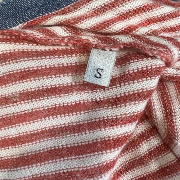 DIESEL‎ Cream Red Striped Cardigan (S) - Picture 7 of 9